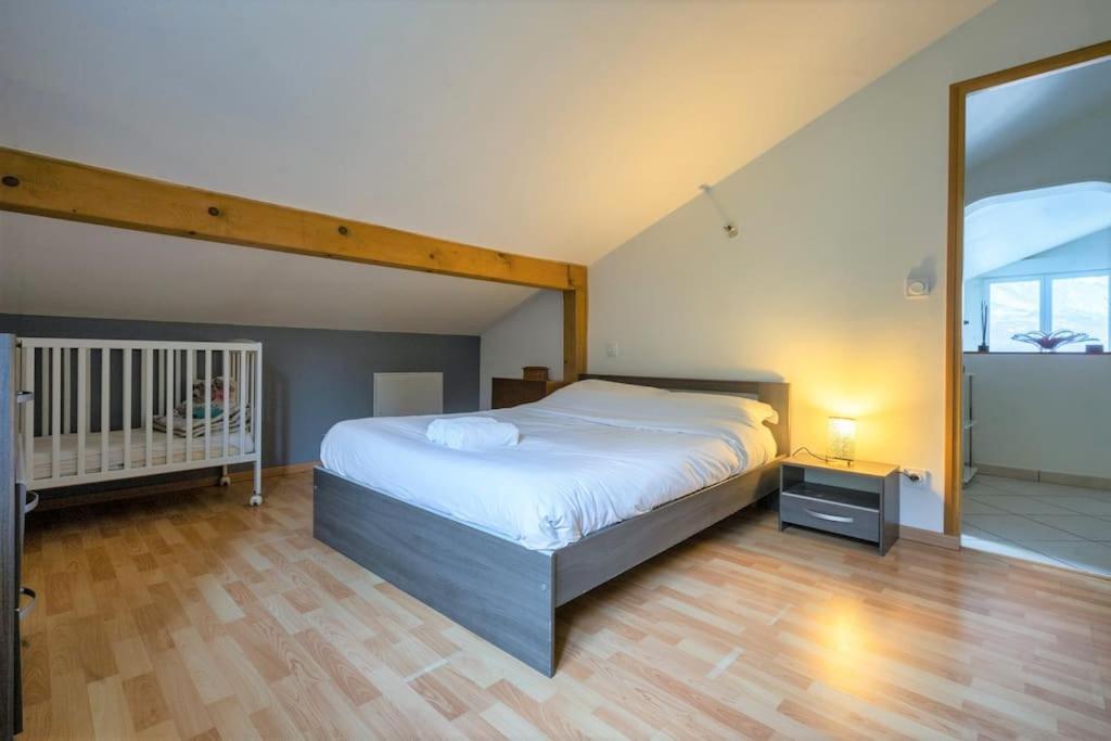 Cabana & Panorama Lac Annecy -Parking & Terrasse Sévrier Екстериор снимка